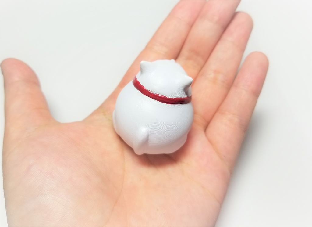 まるっこい猫フィギュア