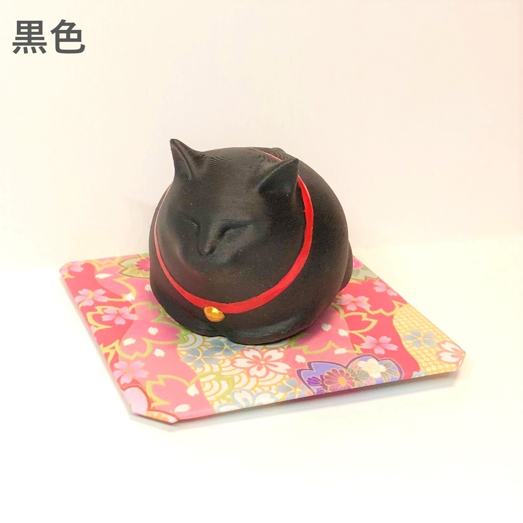 まるっこい猫フィギュア