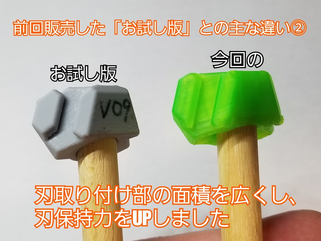 Vカッター2 & 専用キャップ