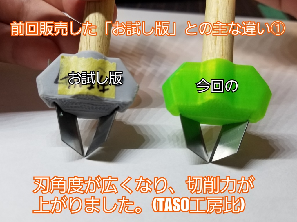 Vカッター2 & 専用キャップ