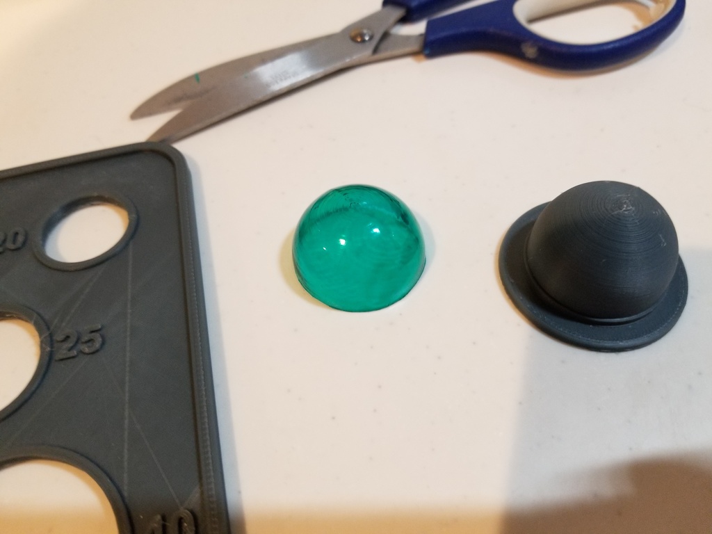 半球ヒートプレス テンプレート