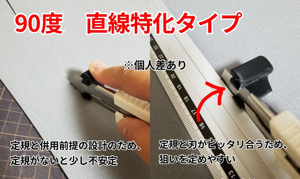 カッター角度固定補助具2