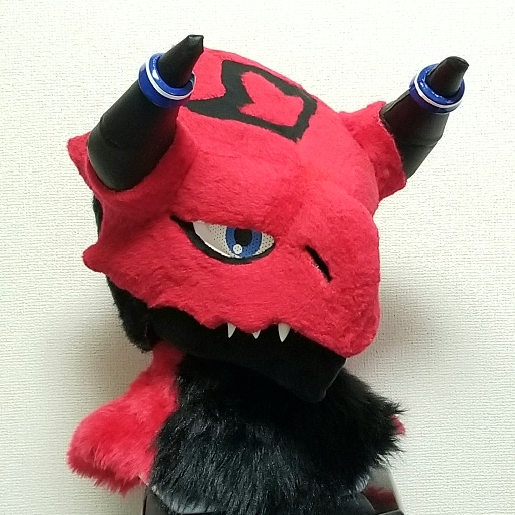 ※販売終了※着ぐるみ 赤ドラゴンヘッド&首輪