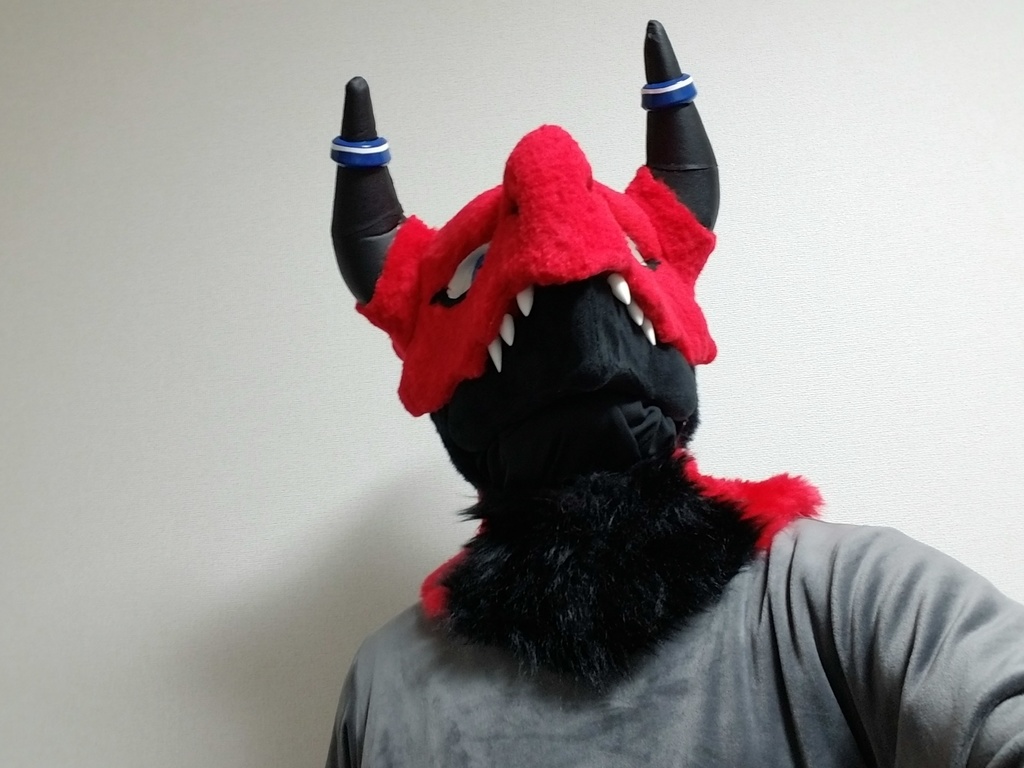 ※販売終了※着ぐるみ 赤ドラゴンヘッド&首輪
