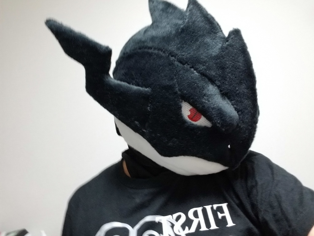 ※販売終了※ 着ぐるみ 黒ドラゴンヘッド