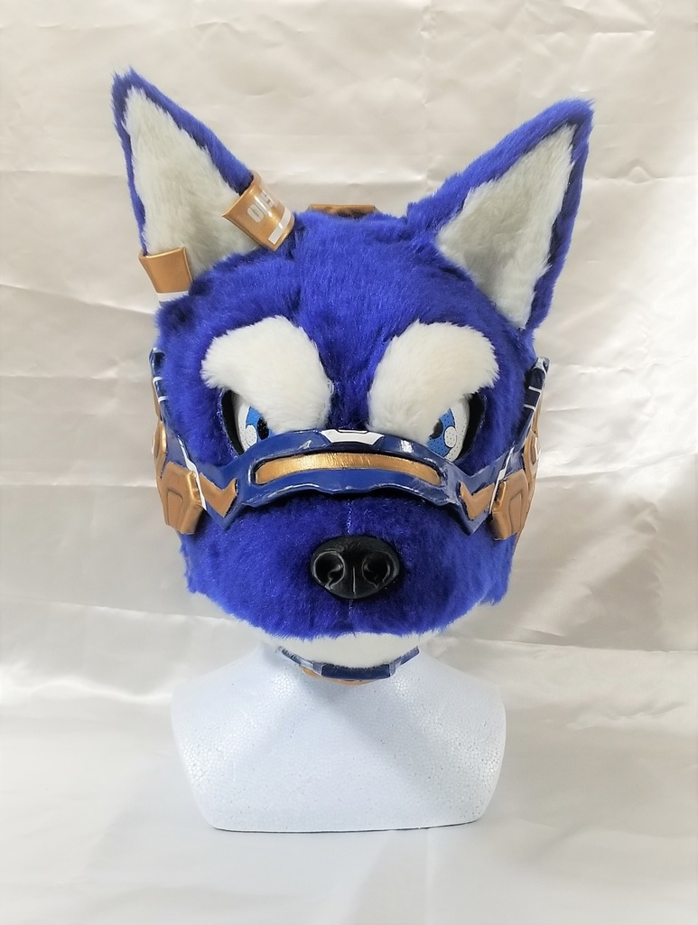 ※販売終了※【着ぐるみ】サイバー犬ヘッド(尻尾付き)