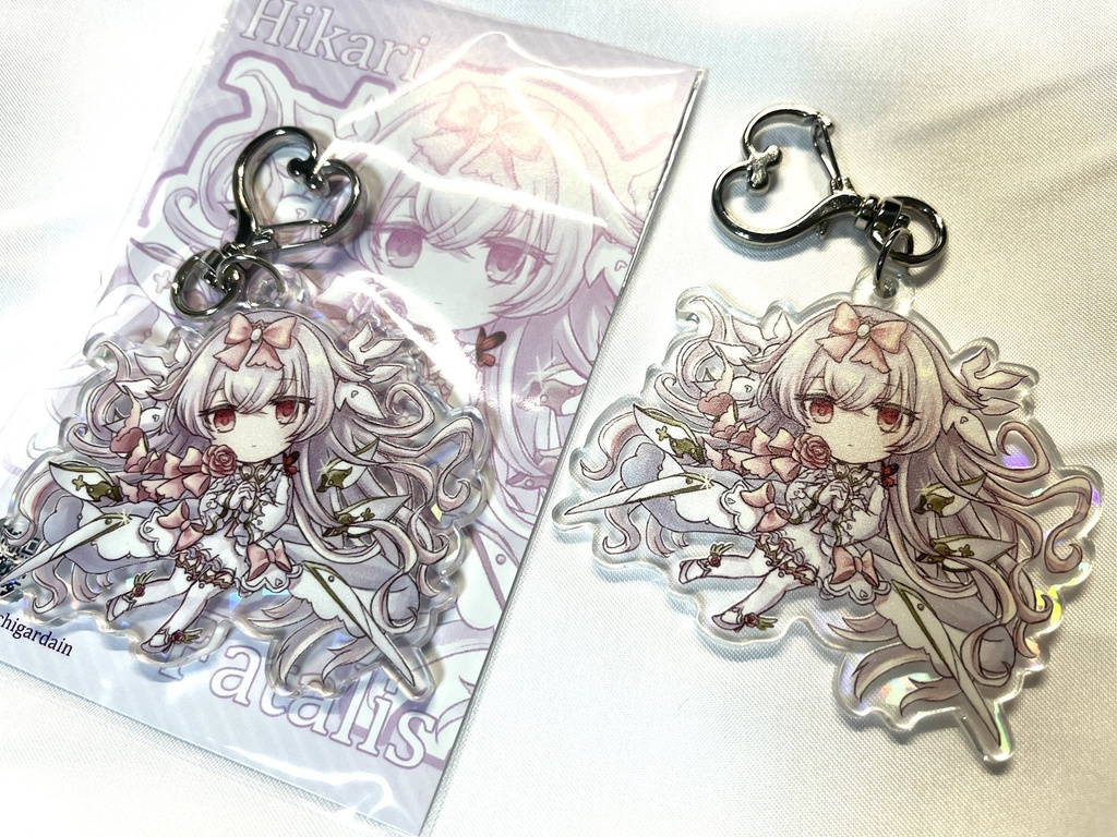 Fatalis光チップガラスアクキー