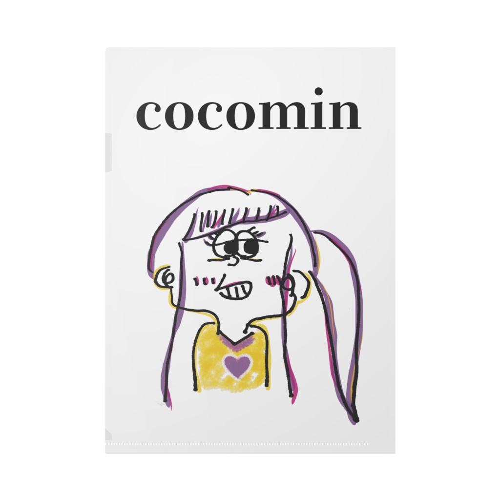 cocomin クリアファイルA4