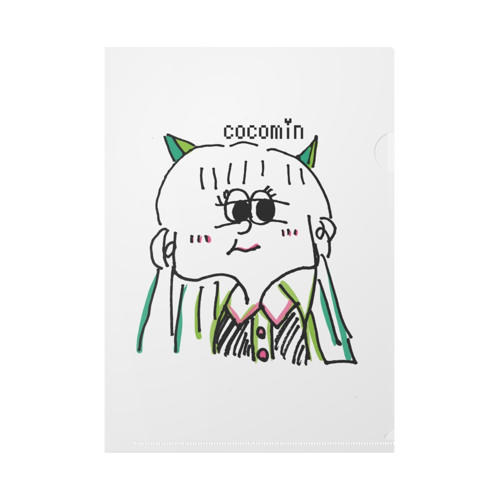 cocomin クリアファイルA4