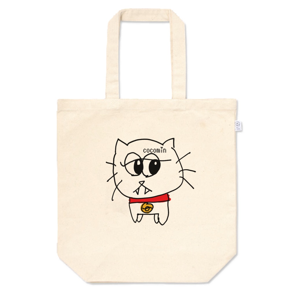 cocomin にゃんこトートバッグ　M