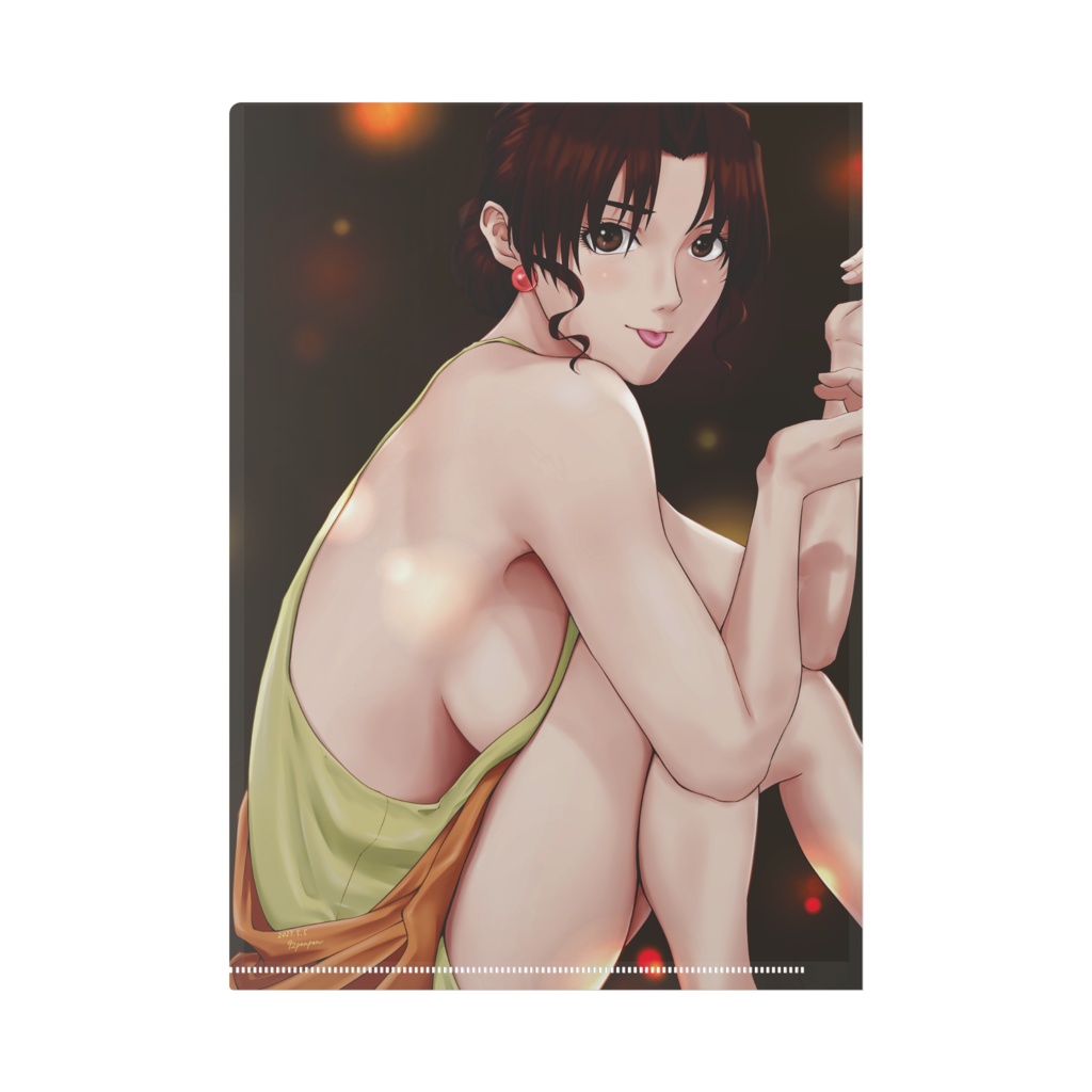 【A4クリアファイル】ストⅡV春麗(戦闘服ver.×ドレスver.)