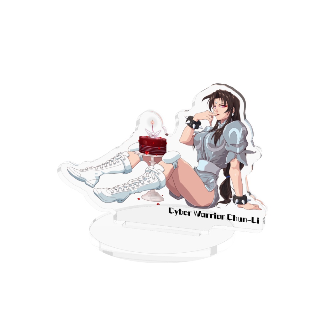 【アクリルフィギュア】SF2V サイバーウォリア春麗(バースデイVer.)
