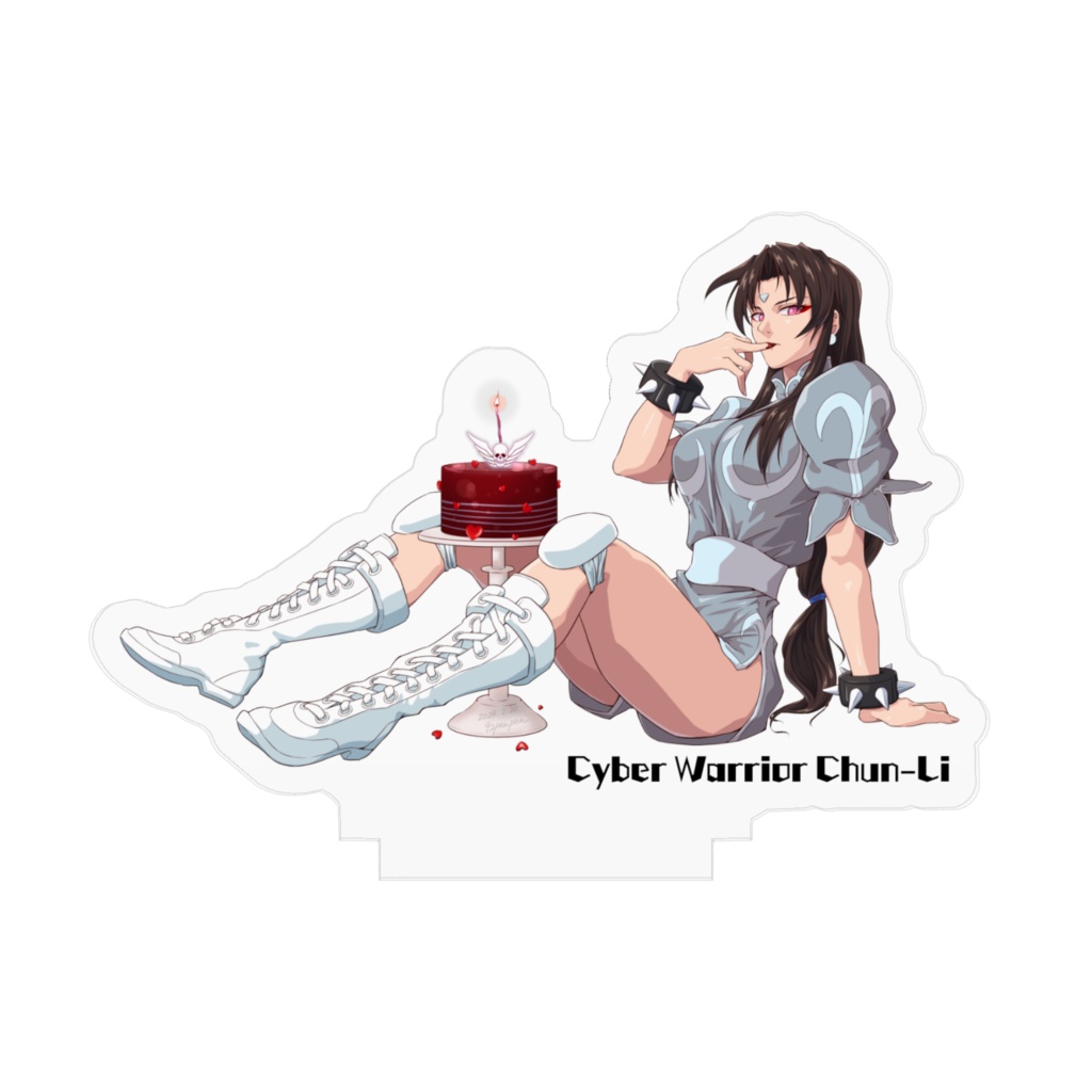 【アクリルフィギュア】SF2V サイバーウォリア春麗(バースデイVer.)