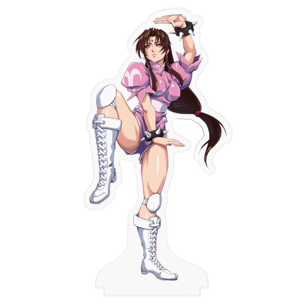 【アクリルフィギュア】SFⅡV構えるサイバーウォリア春麗