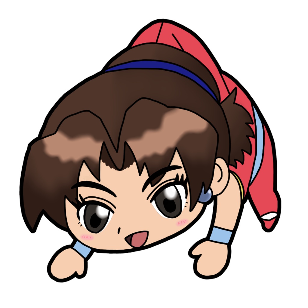 【アクリルキーホルダー】SFⅡV つままれ春麗