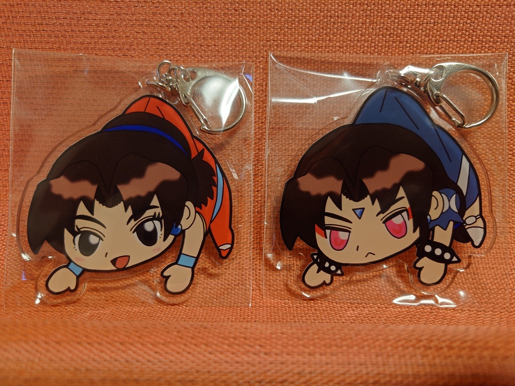 【アクリルキーホルダー】SFⅡV つままれ春麗