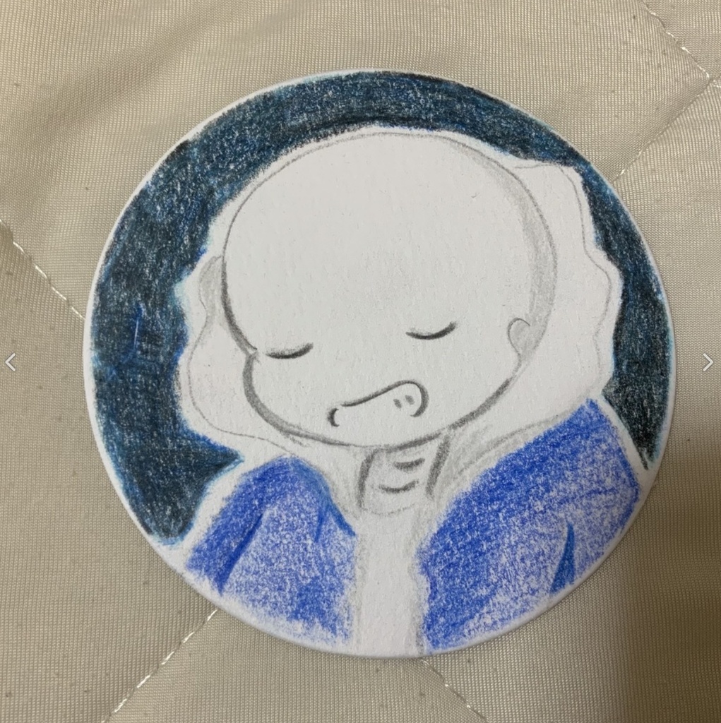 UNDERTALE 丸コースター 原画