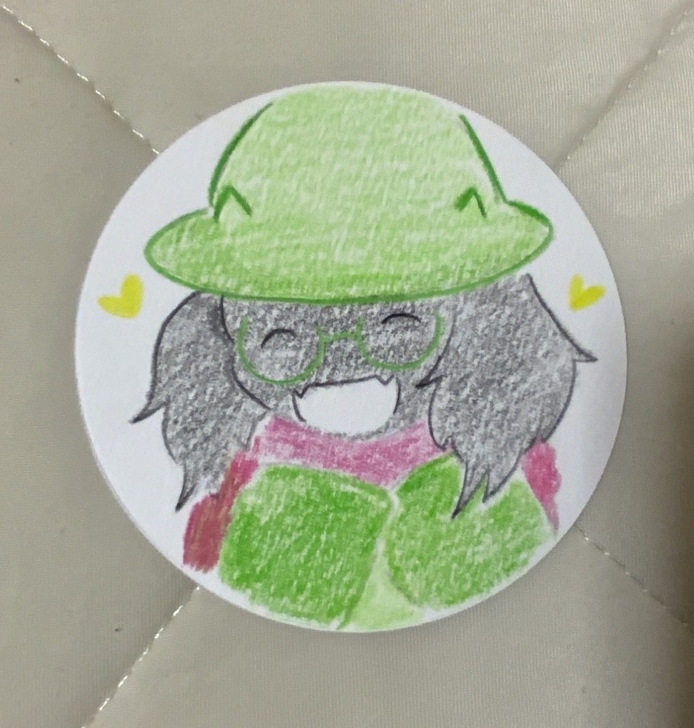 deltarune 原画 丸コースター