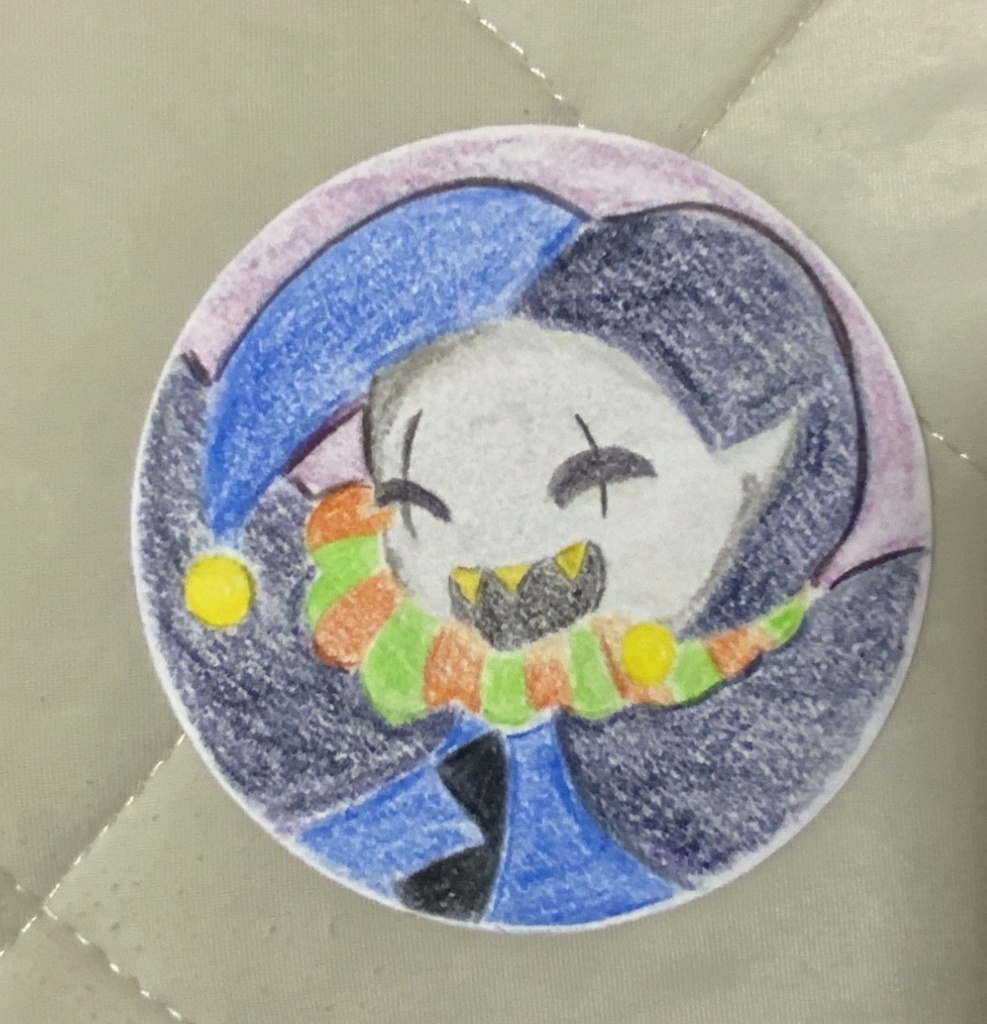 deltarune 原画 丸コースター