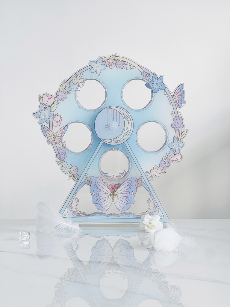 【受注生産】「月光観覧車」アクリルフレームスタンド