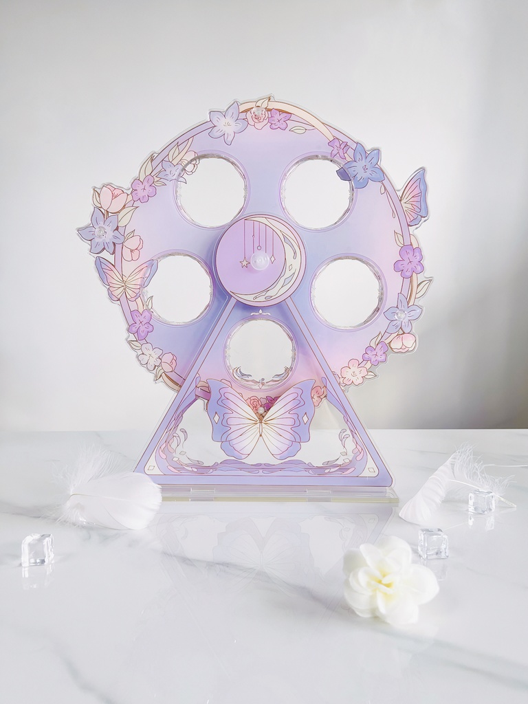 【受注生産】「月光観覧車」アクリルフレームスタンド