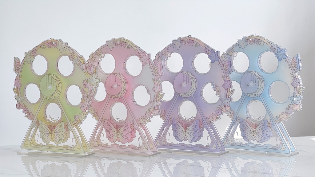 【受注生産】「月光観覧車」アクリルフレームスタンド