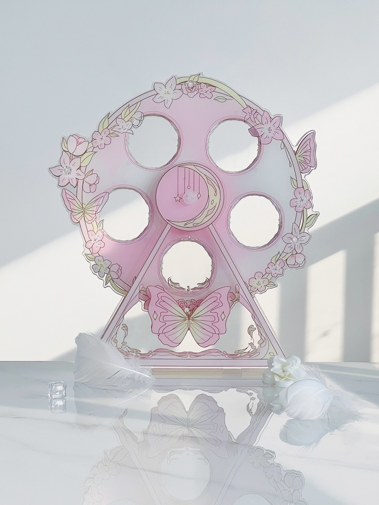 【受注生産】「月光観覧車」アクリルフレームスタンド