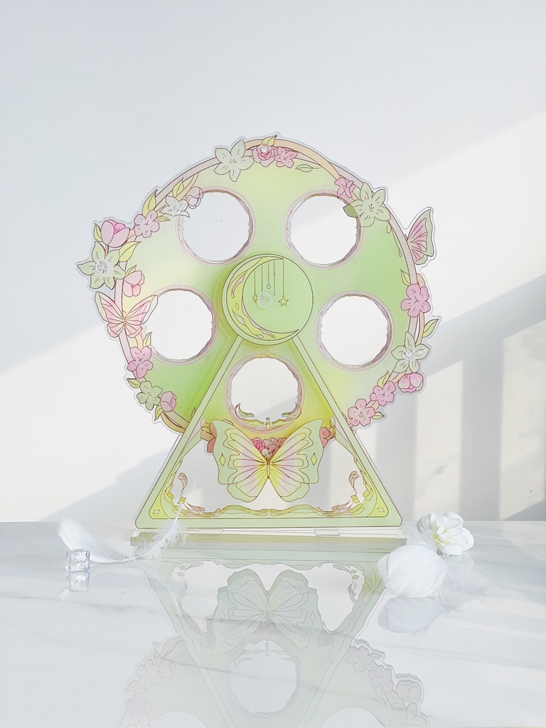 【受注生産】「月光観覧車」アクリルフレームスタンド