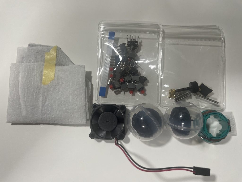 §ÜΖÜ₭Ä Type Ⅳ - 涼渦 亖式 - 自作左手デバイス