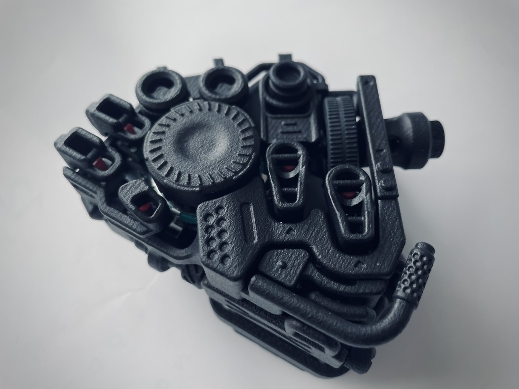 §ÜΖÜ₭Ä Type Ⅳ - 涼渦 亖式 - 自作左手デバイス