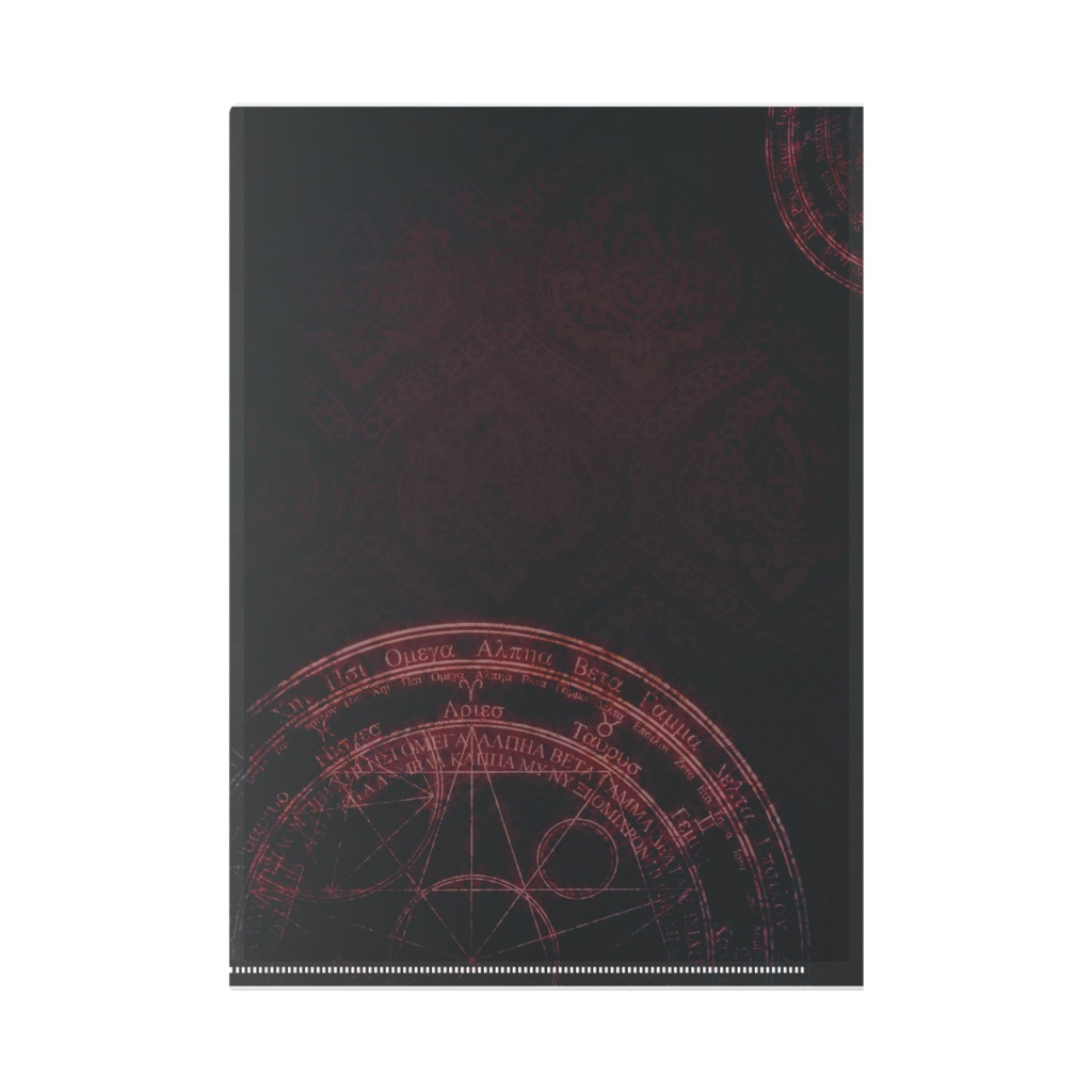 メメント・モリ クリアファイル(A4)