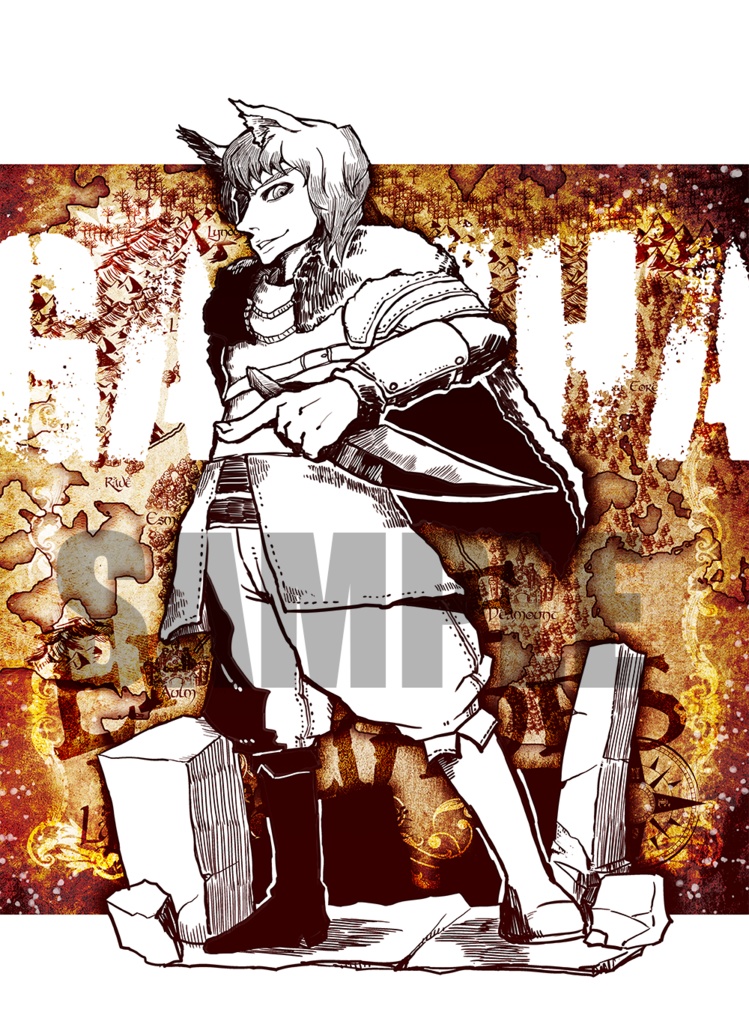 エピック・オブ・プレアデス 種族Tシャツ(ガオシャver.)