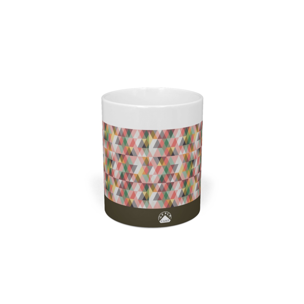 ツキノワキャンプ マグカップ -sankaku-