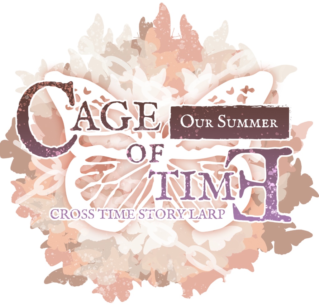 缶バッジ【時の檻 バタフライver.】