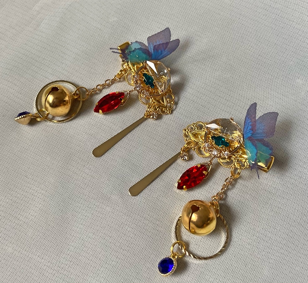 【睦月の髪飾り】no.69 鈴蝶々