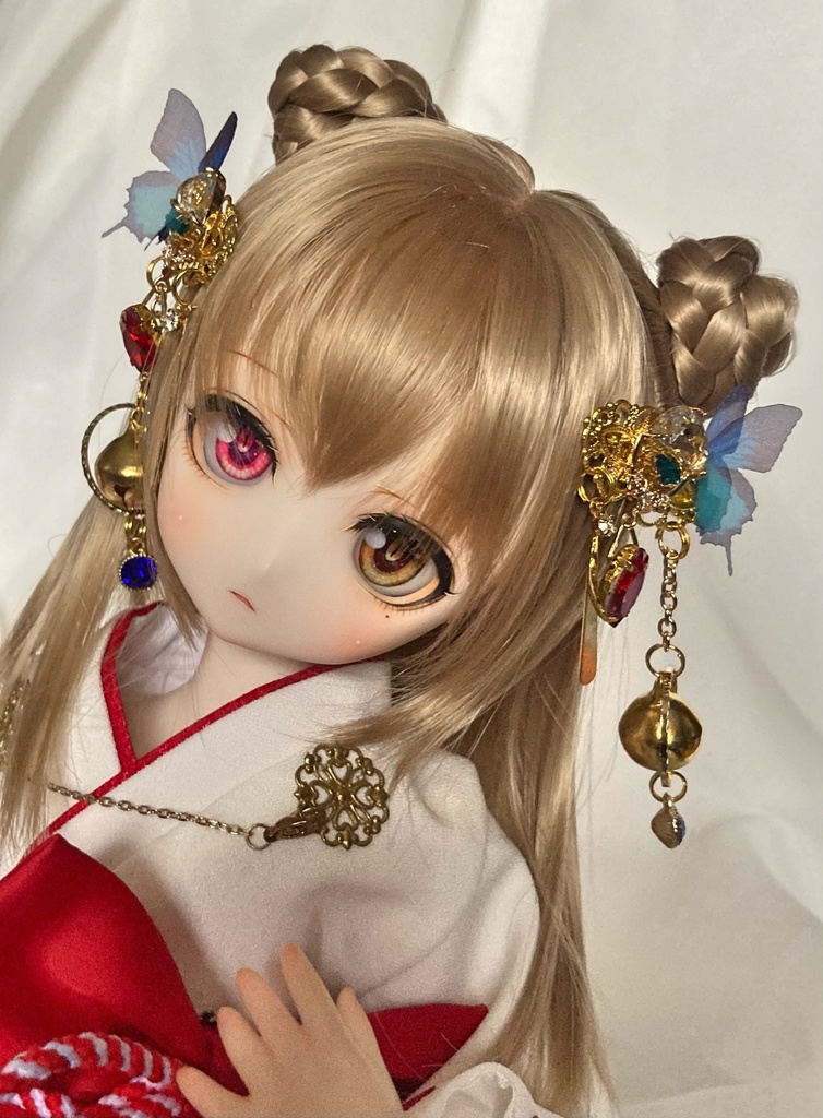 【睦月の髪飾り】no.69 鈴蝶々