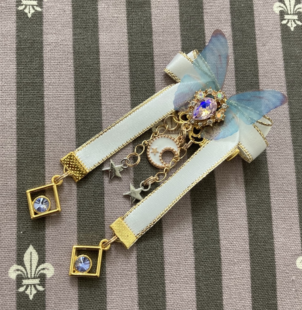 【リボン髪飾り】fairy ver.