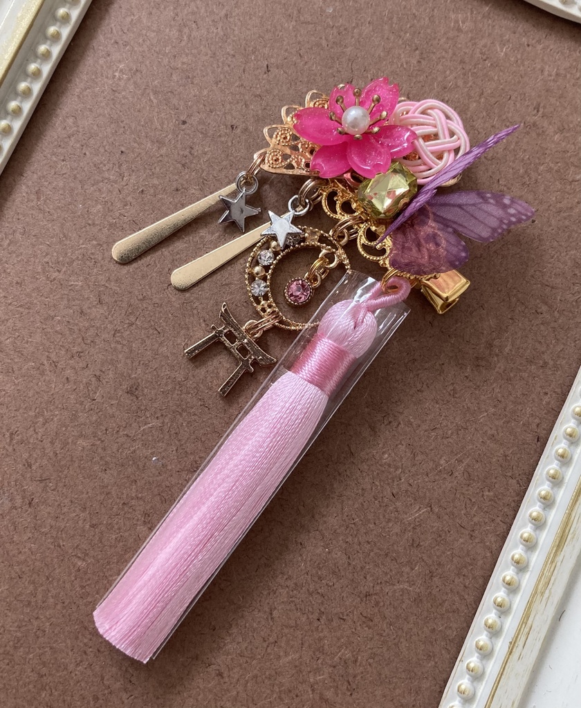 🌸アイドールweb販売品🌸⑩ 和飾り 桃