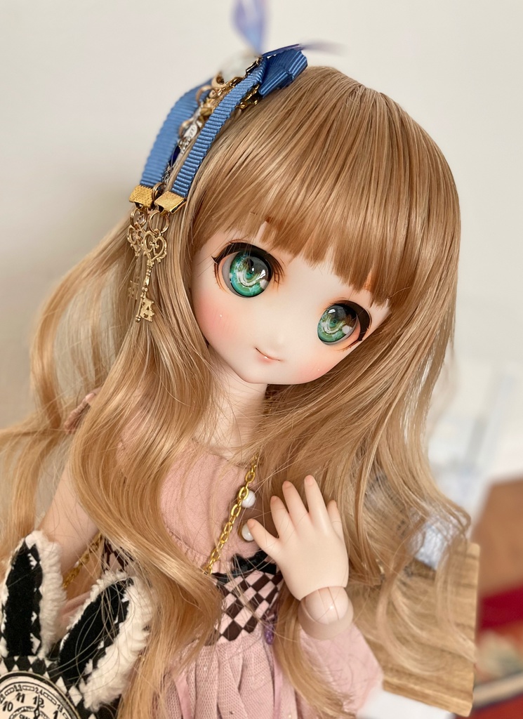 カスタムヘッド 22番 SW肌+おまけアイ&髪飾り