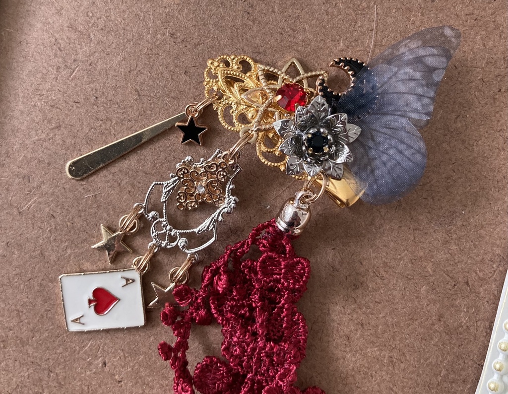 【夜長月の髪飾り】red×Princess