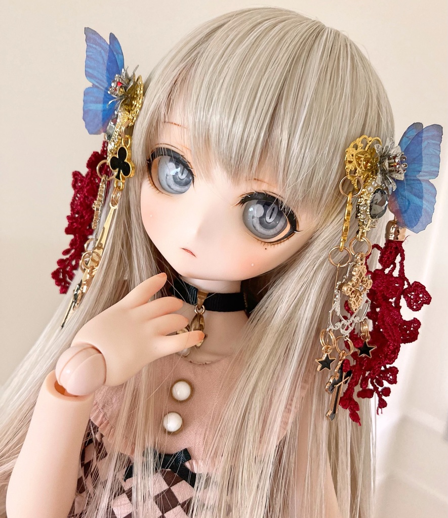 【夜長月の髪飾り】RED×Queen