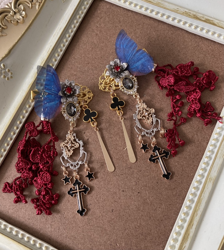 【夜長月の髪飾り】RED×Queen