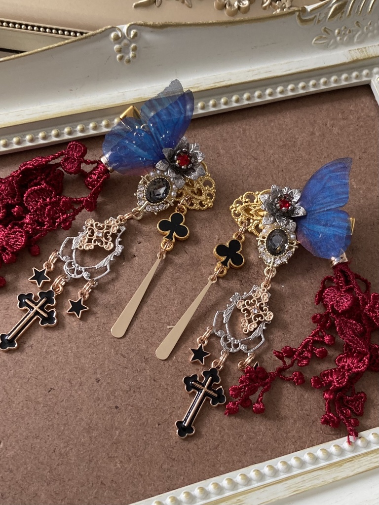 【夜長月の髪飾り】RED×Queen