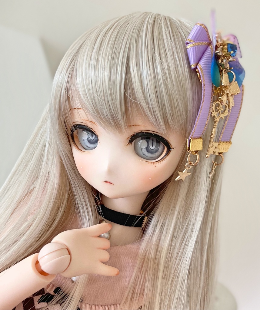 【魔法少女の髪飾り】purple