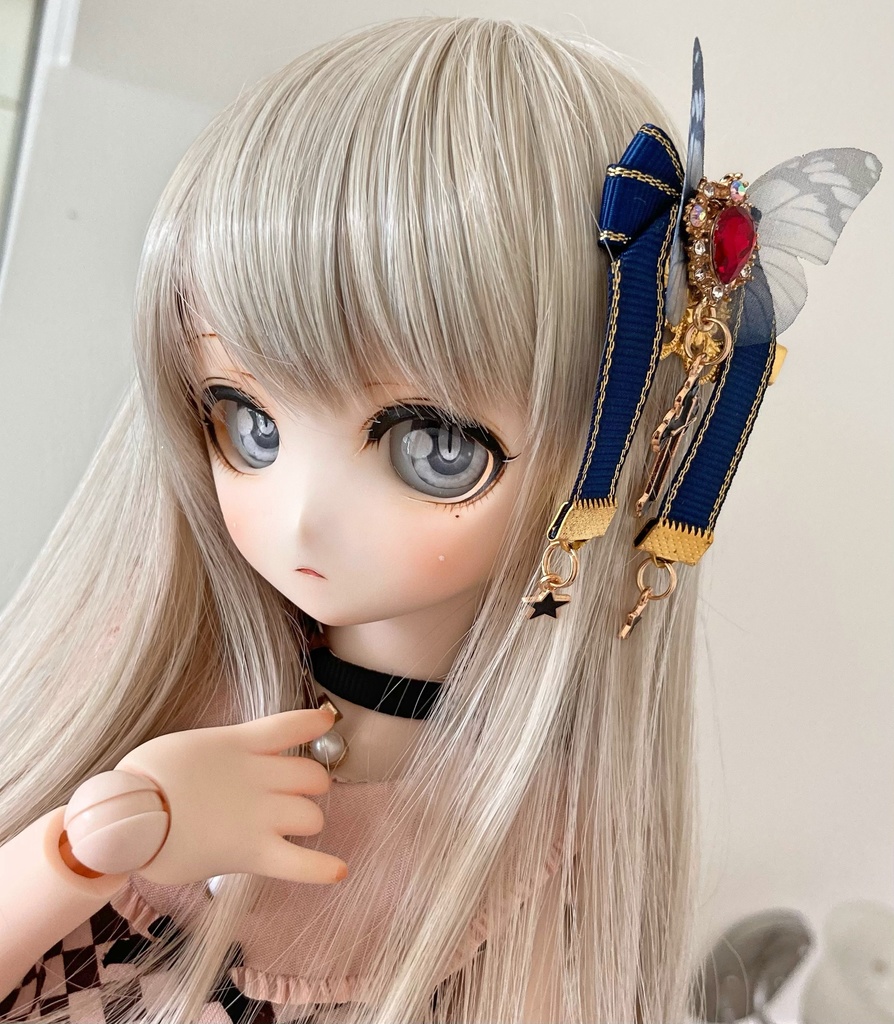 【魔法少女の髪飾り】BLACK×RED らいばるさん