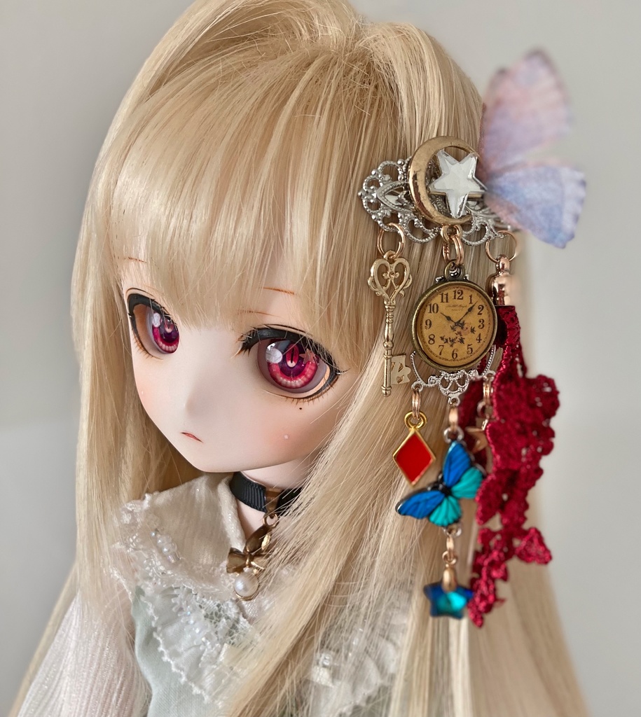 アリスの髪飾り】時計×紅 - karinaria - BOOTH