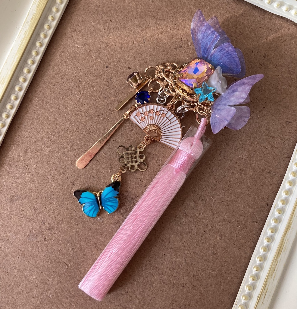 【師走の髪飾り】花々×蝶々 ランクB