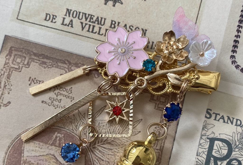 【如月の髪飾り】爛漫