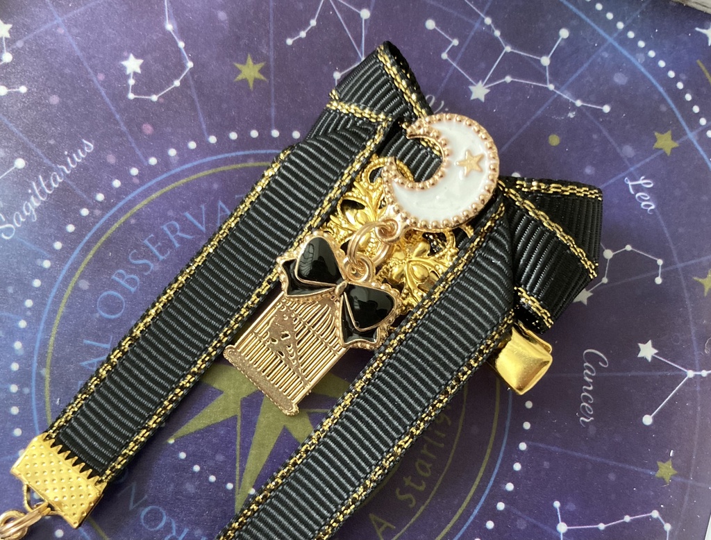 【リボン髪飾り】Alice×鳥籠