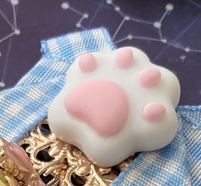 【リボン髪飾り】ブルーリボン🐈⬛×ピンクver.